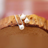 Magnifique collier chat avec perles et boucles d'oreilles + bague offertes