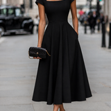 Fábia | Vestido Midi Floral