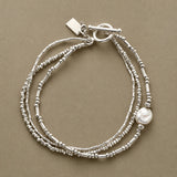 Conjunto de Pulseiras de Pérolas