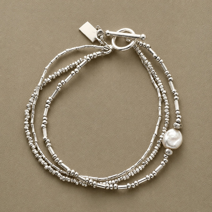 Conjunto de Pulseiras de Pérolas