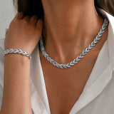 Conjunto Cauda de Sereia com Cristais