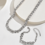 Conjunto Cauda de Sereia com Cristais