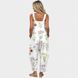 Leonor - Macacão Estampado Confortável