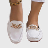 Mocassins em Branco, Preto ou Bege
