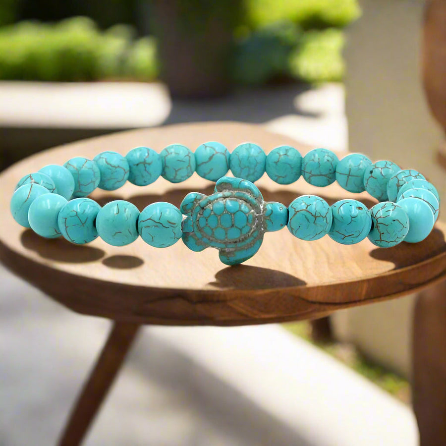 Bracelets Tortue en Pierres Naturelles Uniques