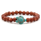Bracelets Tortue en Pierres Naturelles Uniques