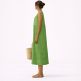 Sancha™ | Vestido Midi Breeze do Dia a Dia