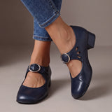 Sapatos de Salto Largo com Tira no Tornozelo