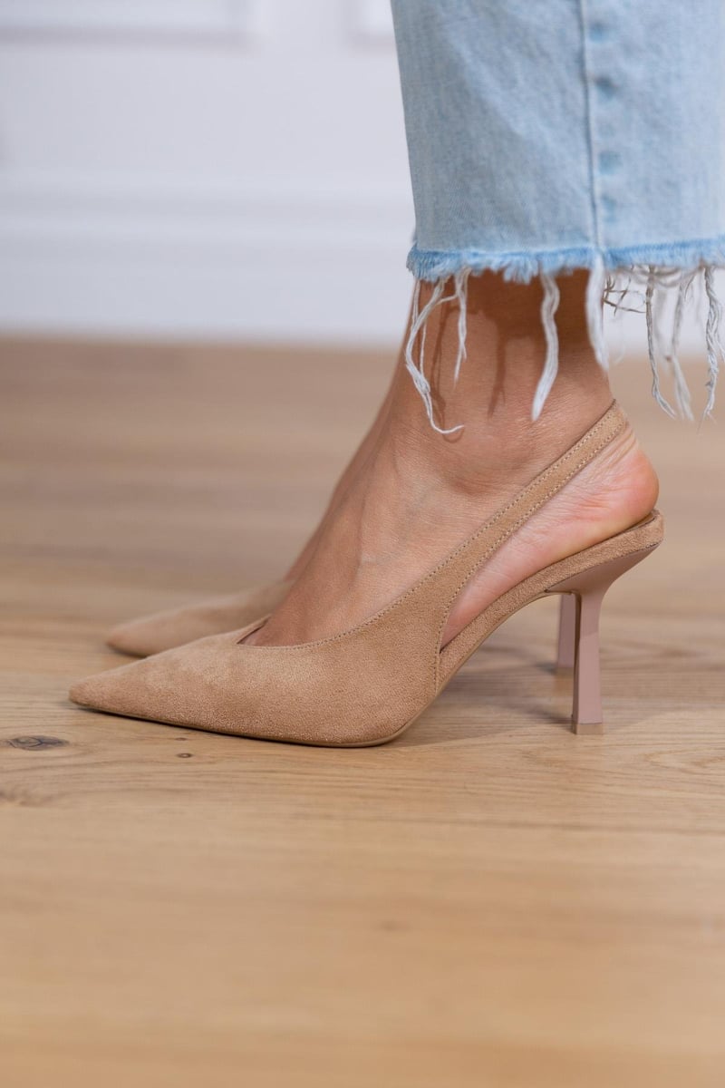 Marlena™ | Nude Low Heel Shoes