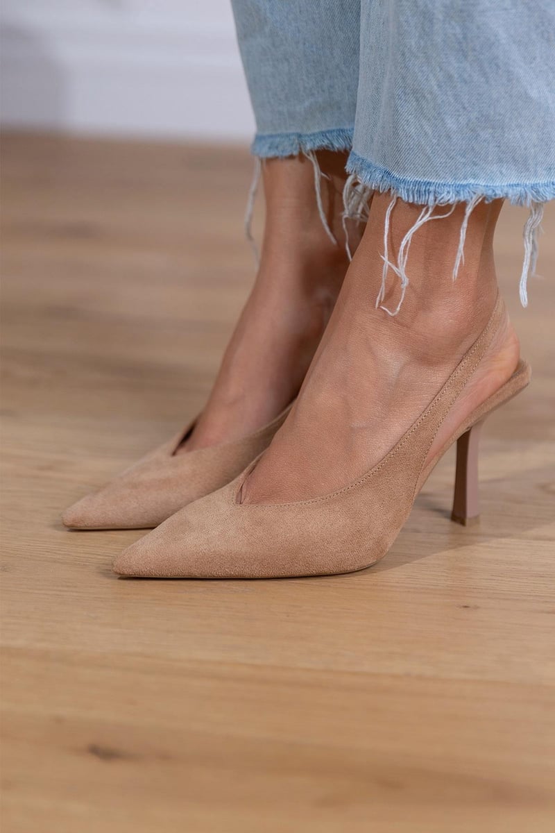 Marlena™ | Nude Low Heel Shoes