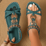 Marina | Sandálias Comfort Estilo Ibiza
