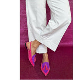 Helena | Slingbacks Fúcsia e Roxo