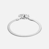 Pulseira Serpente Plana
