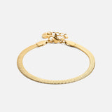 Pulseira Serpente Plana