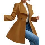 🍂Oferta Exclusiva de Outono|Casaco Salerita Elegante para Senhora – Silhueta Entalhada & Estilo Intemporal🧥