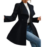 🍂Oferta Exclusiva de Outono|Casaco Salerita Elegante para Senhora – Silhueta Entalhada & Estilo Intemporal🧥