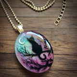 Collier pour chat « La nuit étoilée »