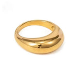 Anel Arco Dourado